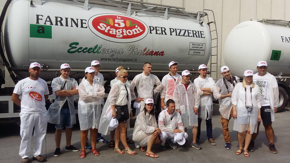 Valerio Valle al Molino Agugiaro & Figna, visita guidata e  corso allo staff  delle pizzerie “Tutti Santi”