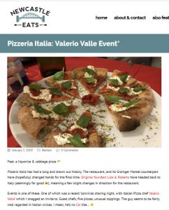 Pizzeria Italia: Valerio Valle Event