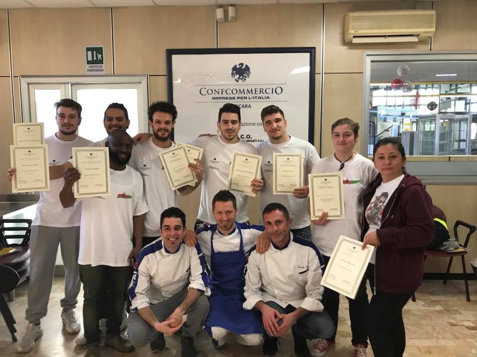 Concluso corso Pizzaiolo Febbraio 2018