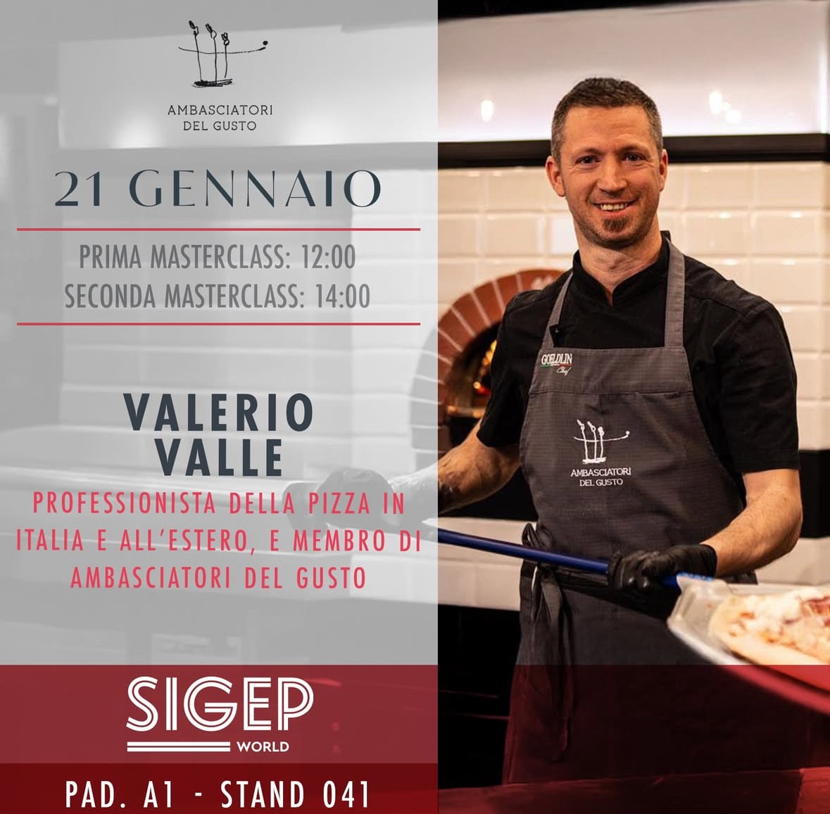 Valerio Valle al Sigep World 2025