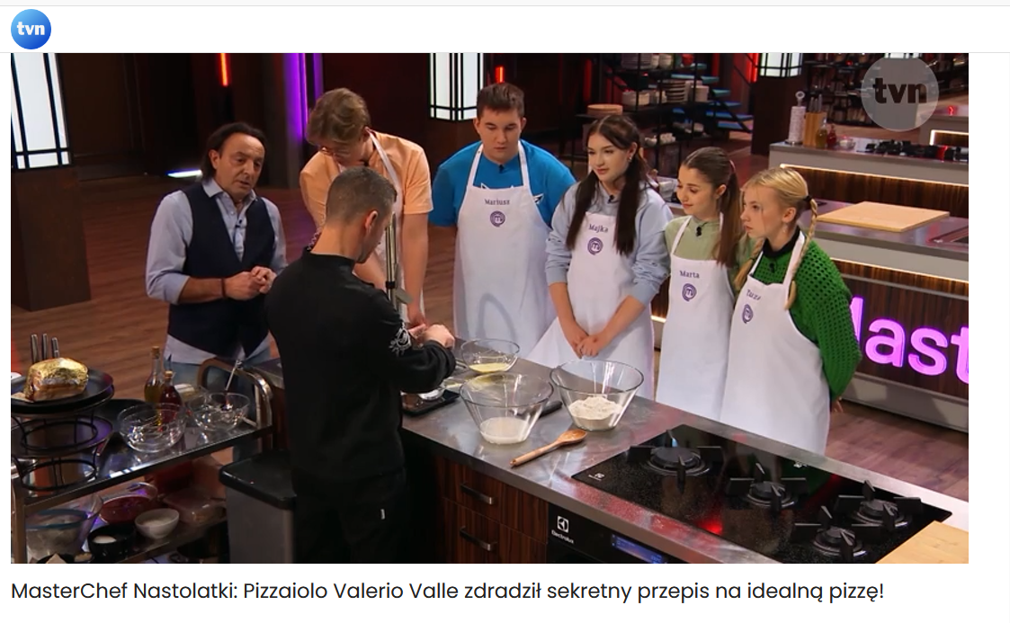 Video Valerio Valle Masterche Nastolatki sulla televisione Polacca , canale TVN